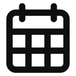 Calendar Big SVG Icon
